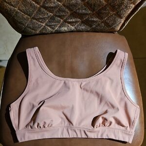 Duluth Trading Co Hellrassiere Low Impact Wirefree Sports Bra Pink